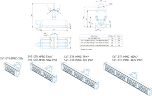 LED светильник SVT-STR-MPRO-79W-65-CRI90-5700K'